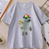 Silly Seal T Shirt Funny Animal Meme Graphic T Shirts Cotton Short Sleeve Round Neck Breathable Tshirts Unisex Man Woman