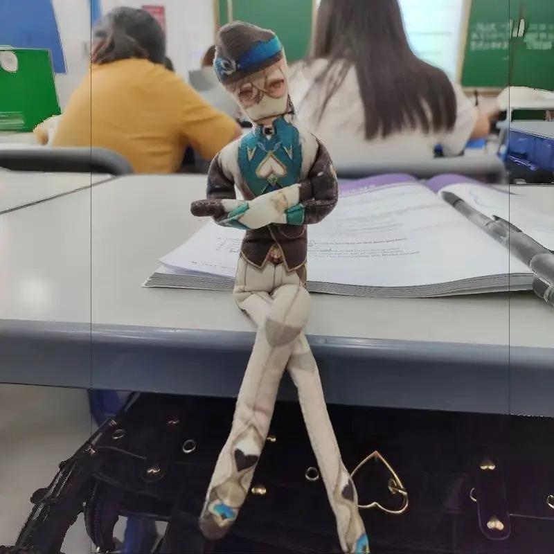 Honkai: Star Rail Anime Cosplay Stuffed Dolls Movable Abstract Body Wire Skeleton Halloween Prop Slender Twistable Shape Toy
