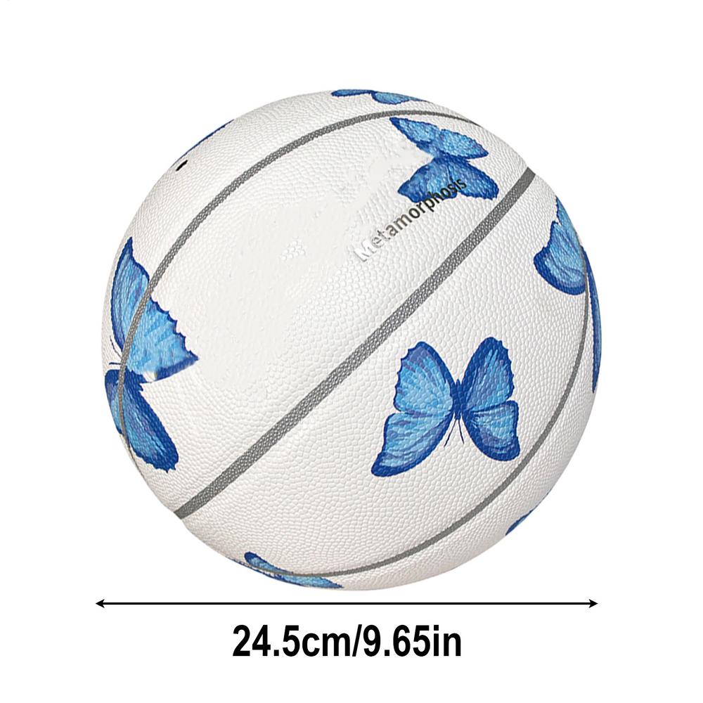 No.7 PU butterfly basketball game Applicable to multiple scenarios Physical training competition for adults children basketball