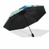 Peppa Pig Automatic Folding Umbrella: Portable 3-Fold Design with Iron Frame, Perfect for Fans and Outdoor Use0104441a