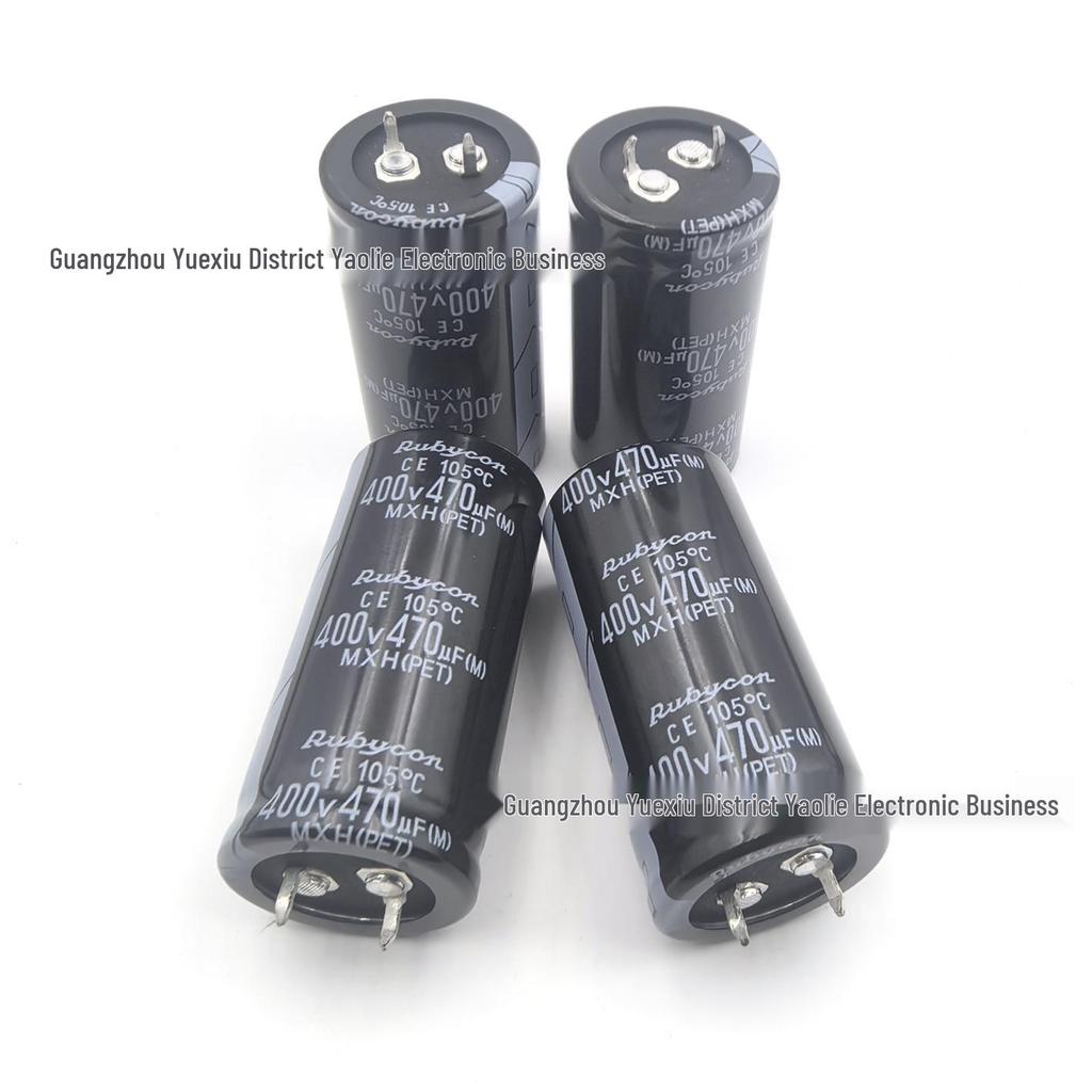 Rubycon 400V 470uF 25×50mm Inverter Welder Frequency Converter Capacitor