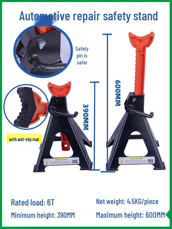 Car Repair Safety Jack Stand 6 Ton