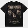Picket Family Tommy Shelby Camiseta Unissex Feminina Verão Algodão Casual Moda Gola Redonda Manga Curta Estilo de Rua Roupa