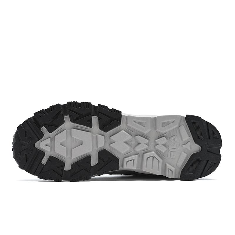 Fila Trek 1S Comfortable Versatile Fleece Durable Low-Top Lifestyle Casual Shoes Men Sneaker Lava-Gray Medium-Gray F12M442113FLM