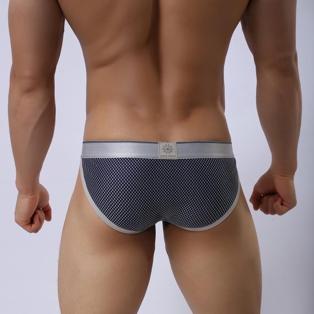 Male Underwear Men Briefs Sexy Low-waist Underpants