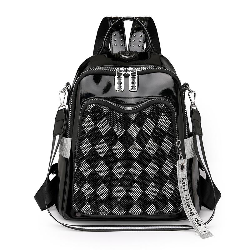 

Новый женский рюкзак Простой, модный и универсальный. Темперамент. Может улучшить большую вместимость и многофункциональность.