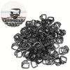 Durable Black Plastic Sunshade Cloth Clips, Easy-to-Use Lock Clips for Greenhouse Shade, Agriculture, Outdoor Canopy, Curtains, Patio, Balcony