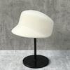 Autumn  Winter French Retro Top Fedora Hat Foreign Short Brim Wool Beret Cap Retro Dome Woolen Equestrian Hat Hard Form