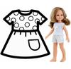 Clothes for Paola Reina Dolls 53201