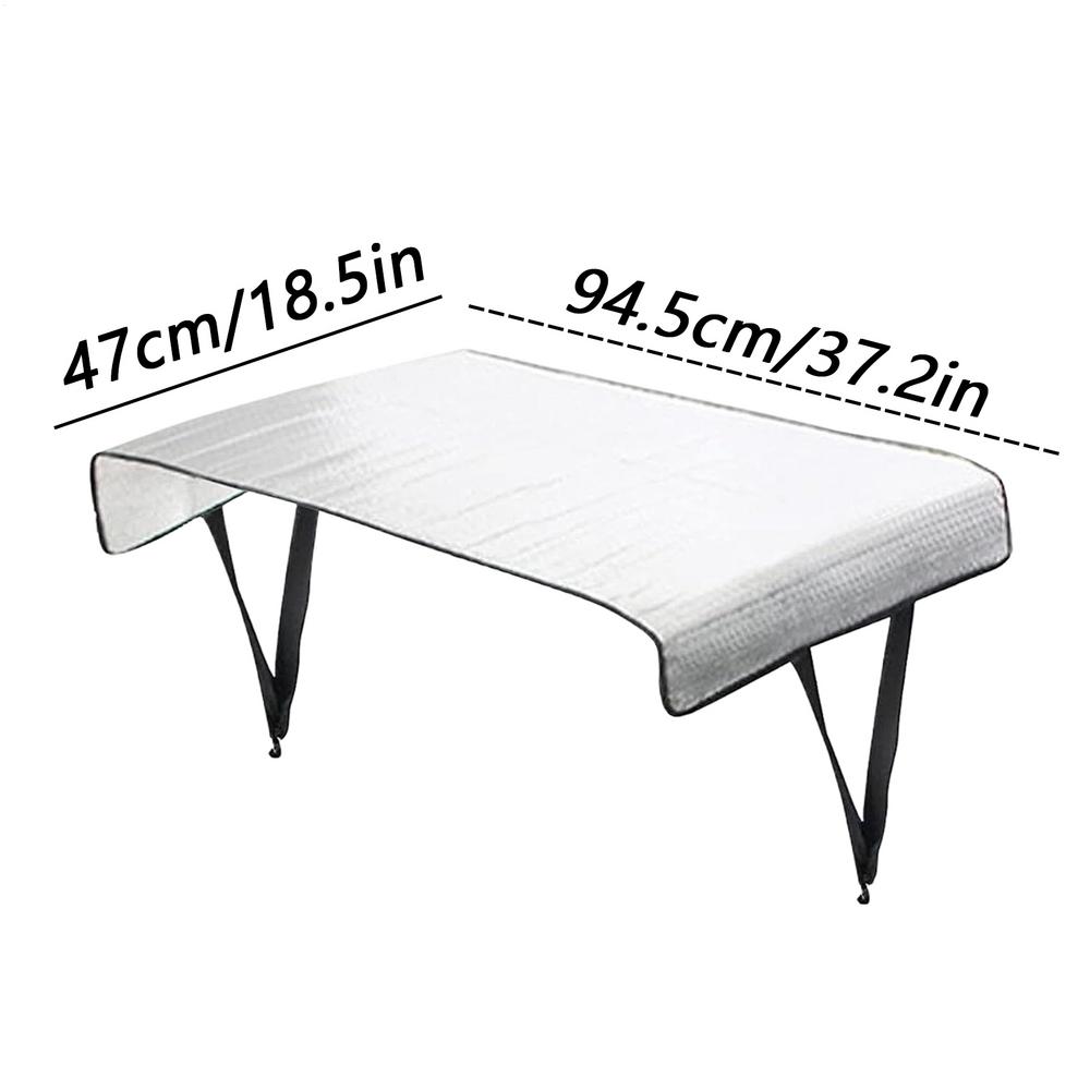 Housse d'air conditionné d'extérieur Imperméable Protection d'air conditionné Imperméable Ombre solaire pour compresseur de condenseur AC pour temps d'hiver