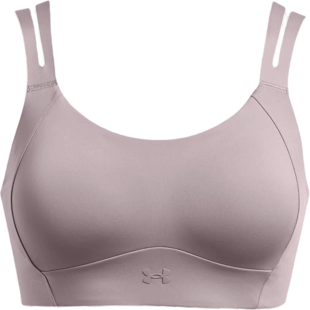 Under Armour Vanish Elite Solid Comfortable Versatile Sports Bra Women Underwear Fatigue-Gray 1386427-015