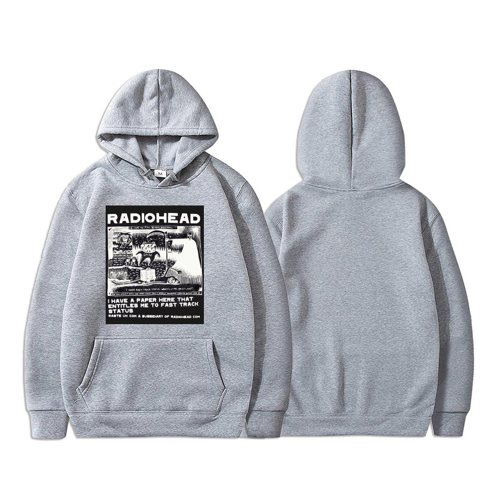 

Radiohead Arctic Monkeys свитер с капюшоном Модные толстовки с капюшоном Футболки Топы Rock Boy Camastas Hombre Hombre 3XL