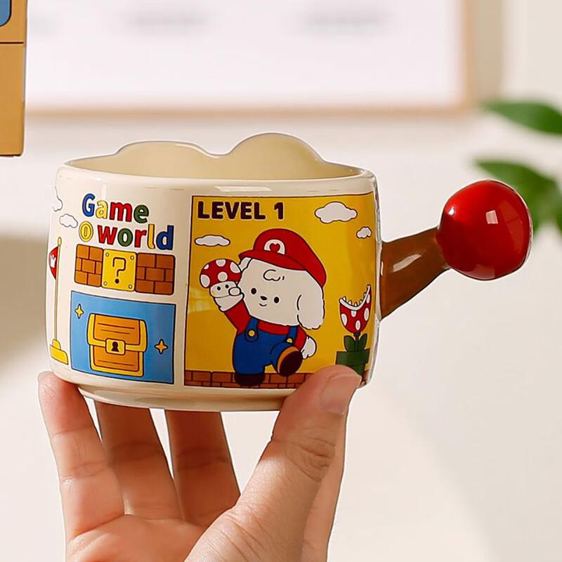 

Shangqi Cute Cartoon High-Capacity Ceramic Mug