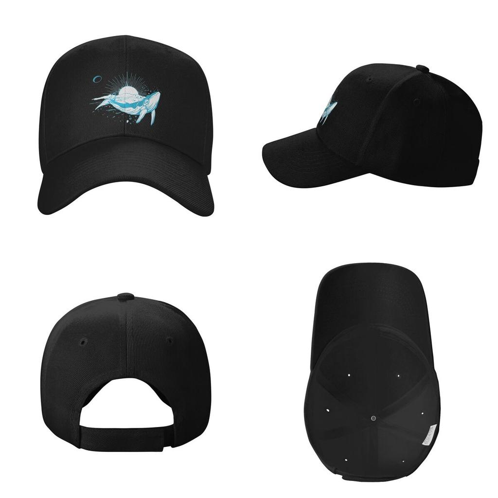 Cartoon Whale Ocean Animal Sunset Print Baseball Caps Fashion Men Women Hats Outdoor Cap Sports Baseball Hat Casquette