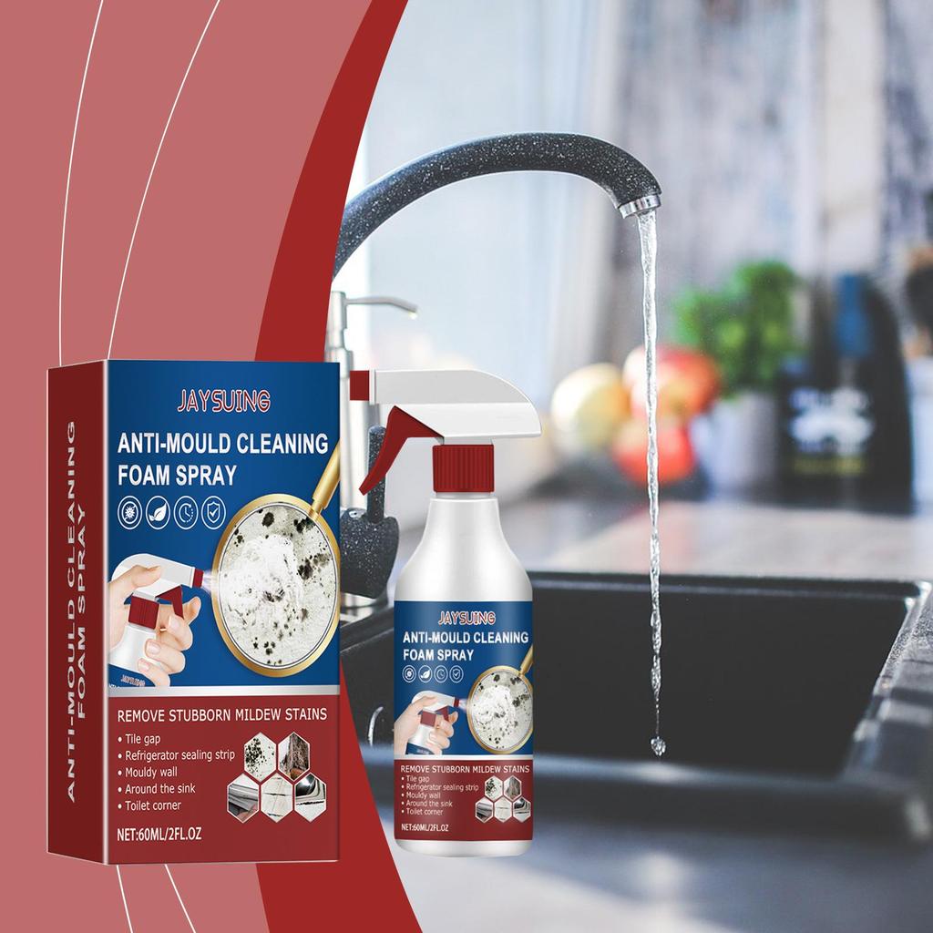 Foam Cleaning Mold Remover Spray Tile Walls Bathroom Silicone Multi-Purpose Cleaning Mold Remover Spray
