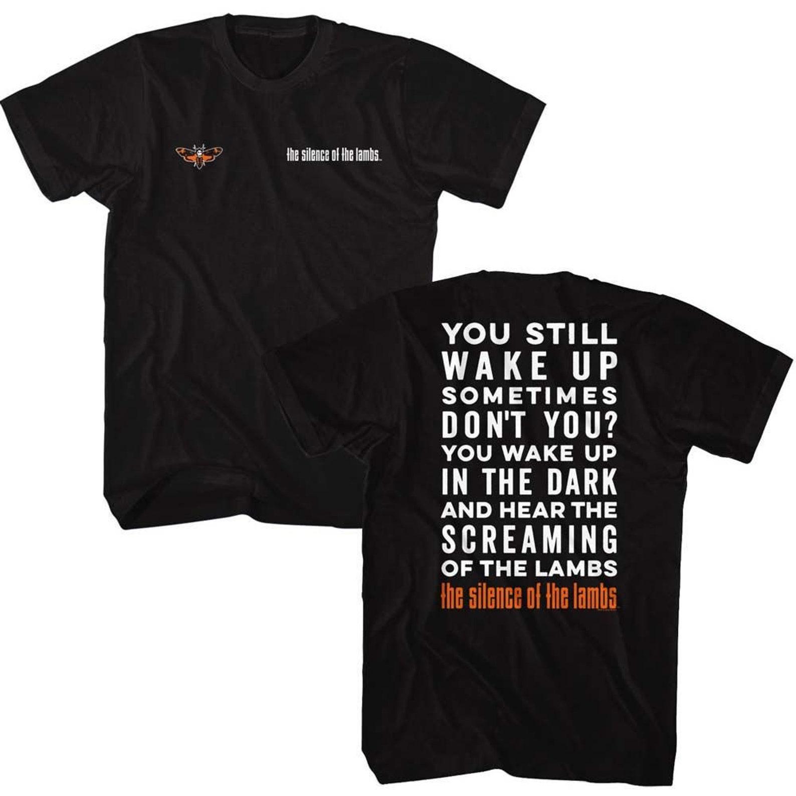 Silence of the Lambs Screaming Of The Lambs Black T-Shirt S
