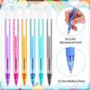 18 Pcs 0.7mm Color Mechanical Pencil Set Back to School Supplies Kit Include Color Mechanical Pencil Refills Erasers Sticky Notes Stationary Supplies