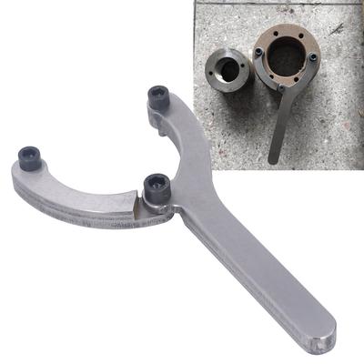 Hydraulikzylinder-Schlüssel Feine Optik Breite Kompatibilität Dichtringmutter-Schlüssel Verstellbar Legierungsstahl Robust für Radlader