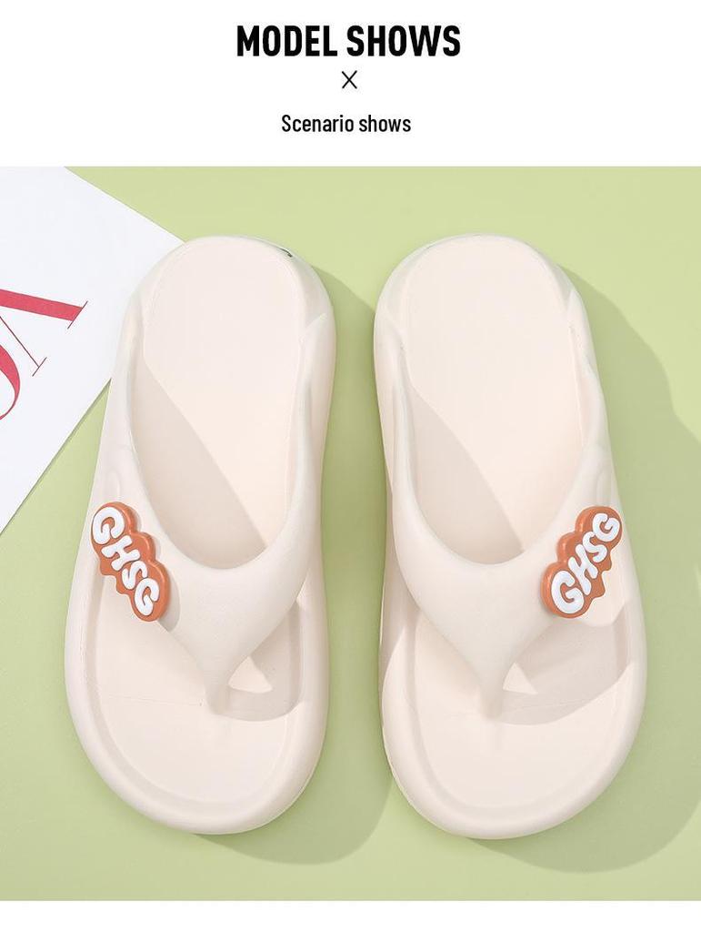 Tongs Antidérapantes pour Femmes 2024: Sandales décontractées pour les vacances à la plage pour le livestream