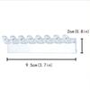 Multifunctional Jewelry Storage Rack Hook Wall Mounted Ring Earring Necklace Display Rack Key Chain Hair Rope Band Storage Rack