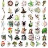 50PCS Kawaii Forest Witch Decoration Scrapbooking PVC Sticker Aesthetic Korean Stationery School Supplies