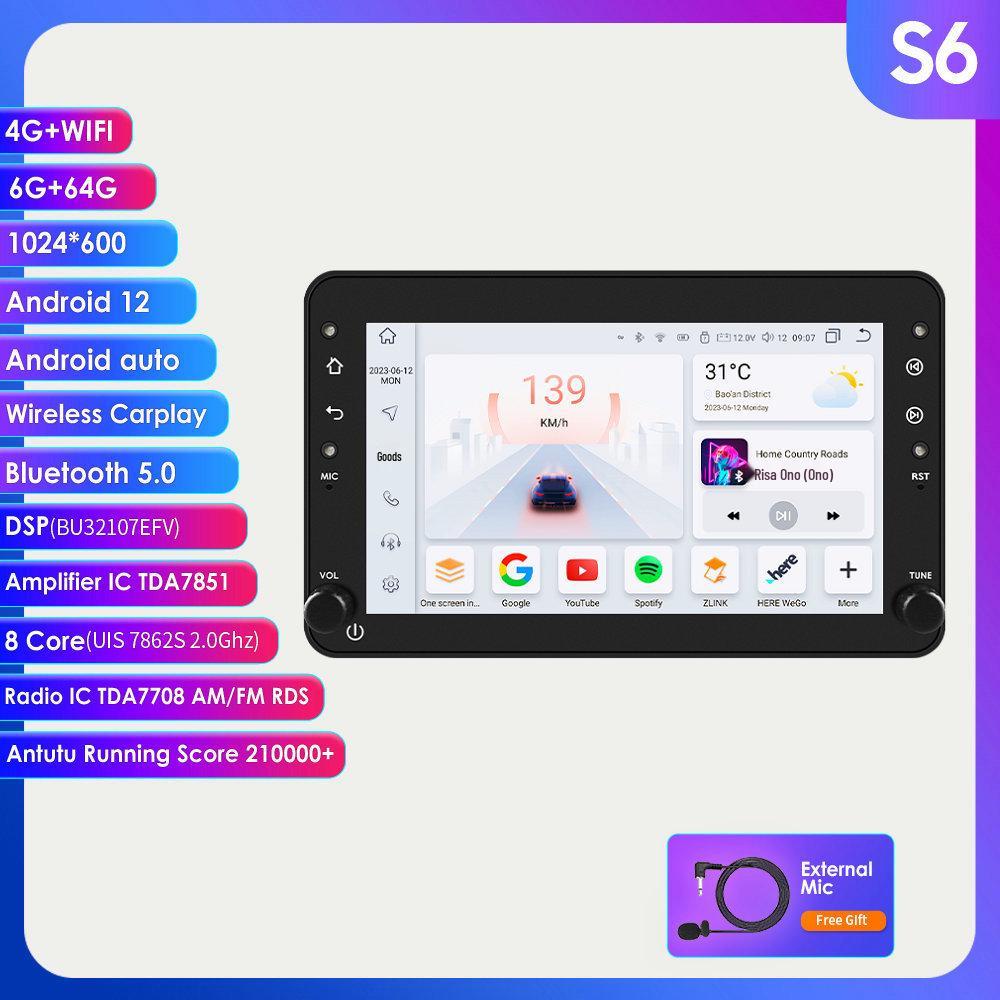 7-Inch Android GPS Car Display & Reversing System for Alfa Romeo