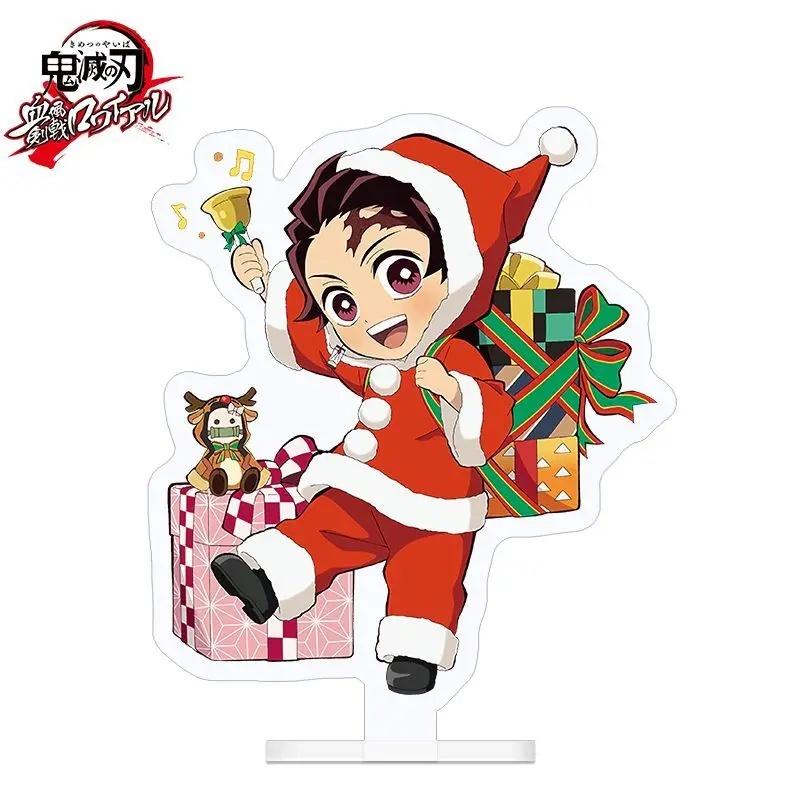 Animation Demon Slayer: Kimetsu no Yaiba peripheral human figure stand Nezuko Butterfly Ninja desktop Xmas present ornaments