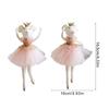 Plush Ballet Dancer Christmas Tree Decoration Ballet Doll 20cm Christmas Tree Accessories Festival Home Office Decors