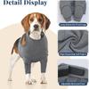 Breathable Dog Leg Sleeve Long Sleeve High Elasticity Dog Elbow Brace Polyester Professional Knee Leg Guards Licking Prevention
