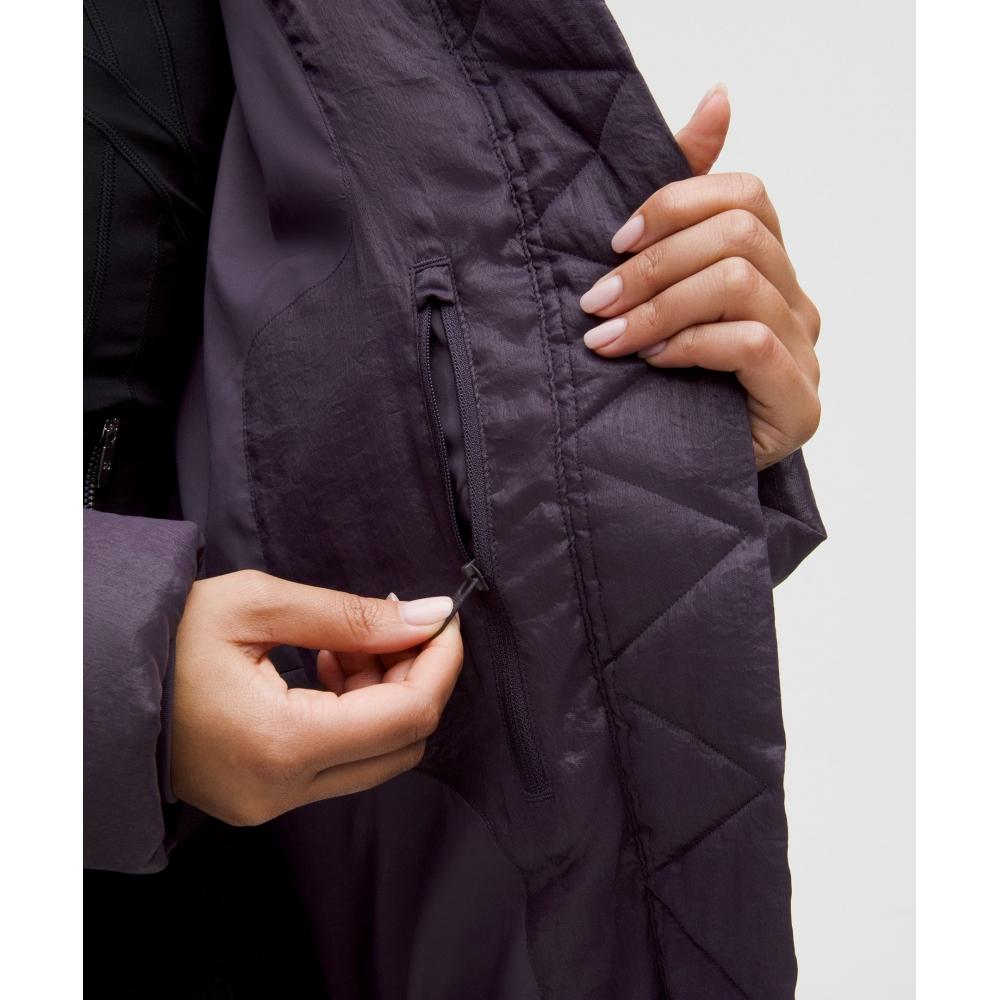 Lululemon Wunder Puff 600 Down Fill Jacket  Shine Atmospheric Purple