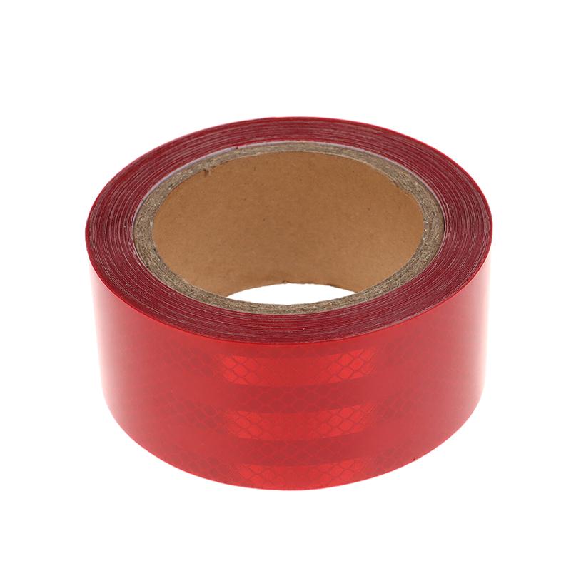 

Светоотражающая клейкая лента высокой интенсивности 5 см*10 м, алмазный класс, красная, белая, желтая, водонепроницаемая, наклейки для автомобиля, светоотражающая полоса для грузовика красный