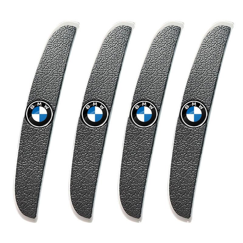 4Pcs Car Door Anti-Collision Strip Rearview Mirror Protection Sticker For BMW M Performance 1 3 5 7 Series M3 M4 M5 M6 X1 X3 X5 X6 X7 E30 E34 E36 E39