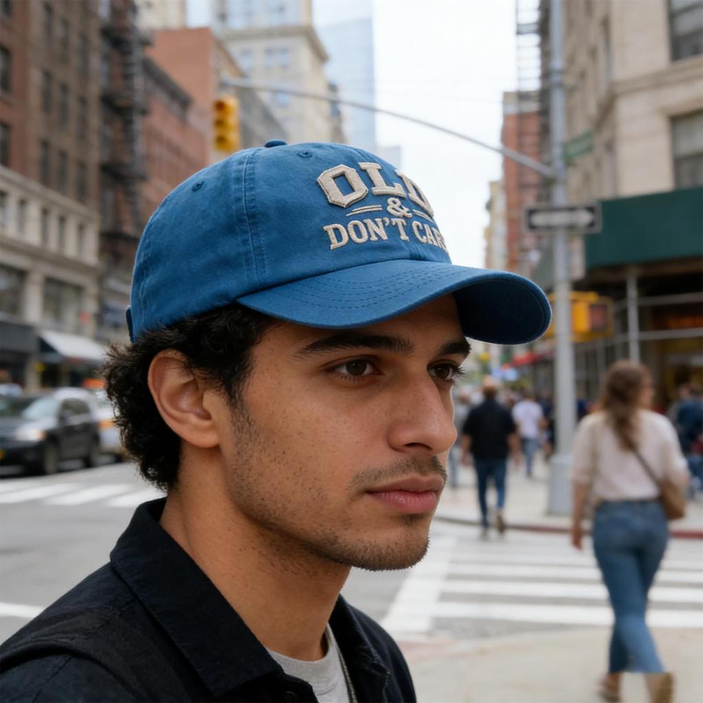 Adjustable Baseball Cap Embroidered Distressed Baseball Cap Embroidery Baseball Cap Comfortable For Gifting Outdoor Activities