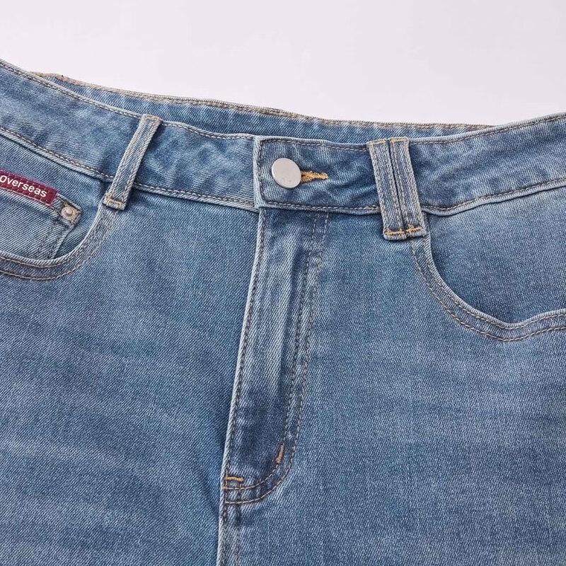 IEF Petite 2025 Autumn Wide-Leg Denim Pants