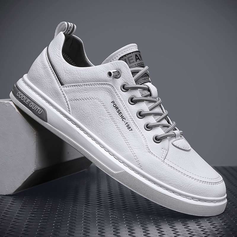 

Summer men s shoes waterproof and non-slip casual versatile white shoes student board shoes men s lightweight trendy sports shoes men s 39