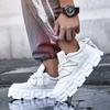2025Mens Fashion Luxury Casual Sneakers Comfortable Thick-soled Shoes Designer Height Increasing Fashion Breathable Sports Shoes