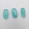 Natural Aqua Chalcedony Cushion Cabochon Loose Gemstone 3 Pcs 8*20 -10*20 MM 27 CT For Jewelry Making