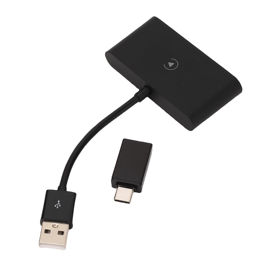 Wireless Adapter Support for Carplay System USB Plug and Play 5GHz Data Transfer Wired to Wireless