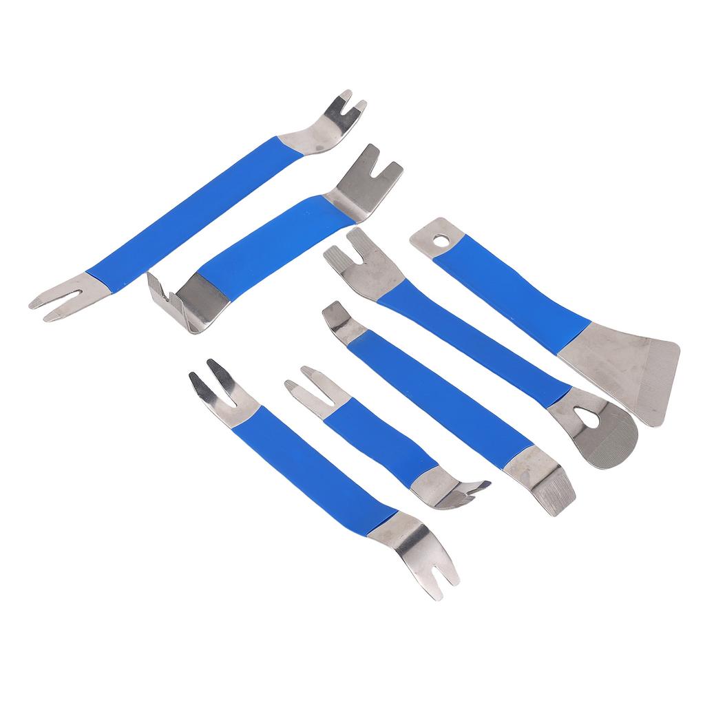 Car Trim Removal Tools Stainless Steel Multifunctional Car Panel Radio Removal Tool Kit for Maintenance