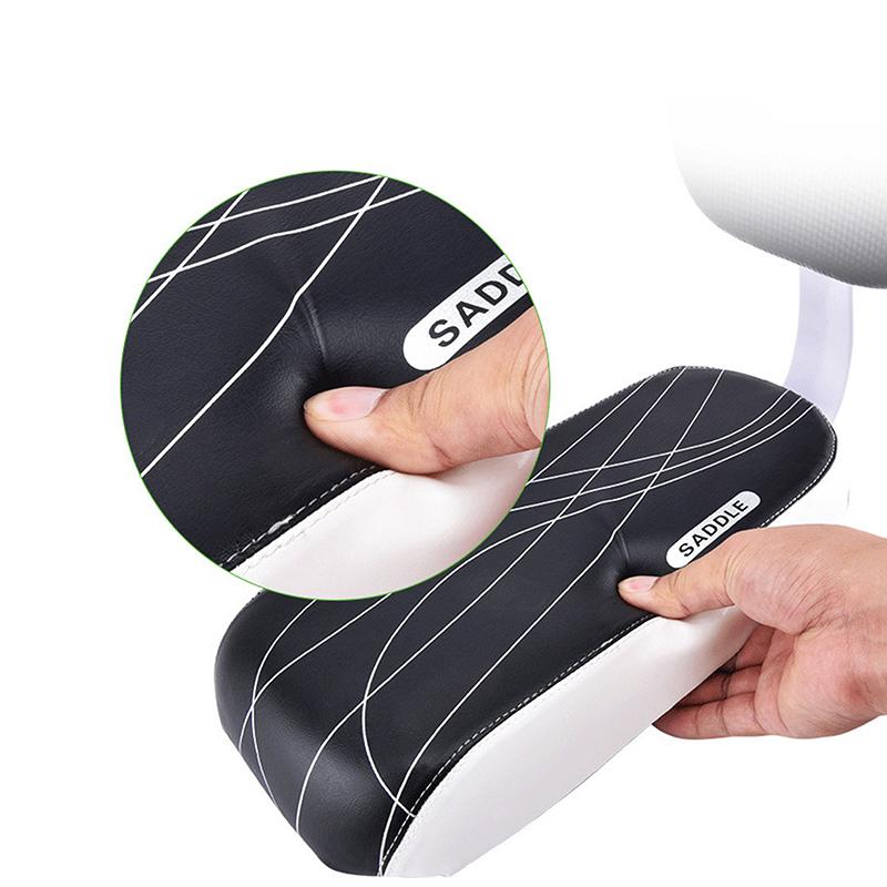 Bike Saddle Pad Bike Child Seat With Back Rest Bike Back Seat Bicycle Rear Rack Saddle Pu Leather Soft Cushion For Cycling Parts