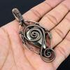 Golden Apache Pyrite Gemstone Pure Copper Wire Wrapped Handmade Pendant Jewelry