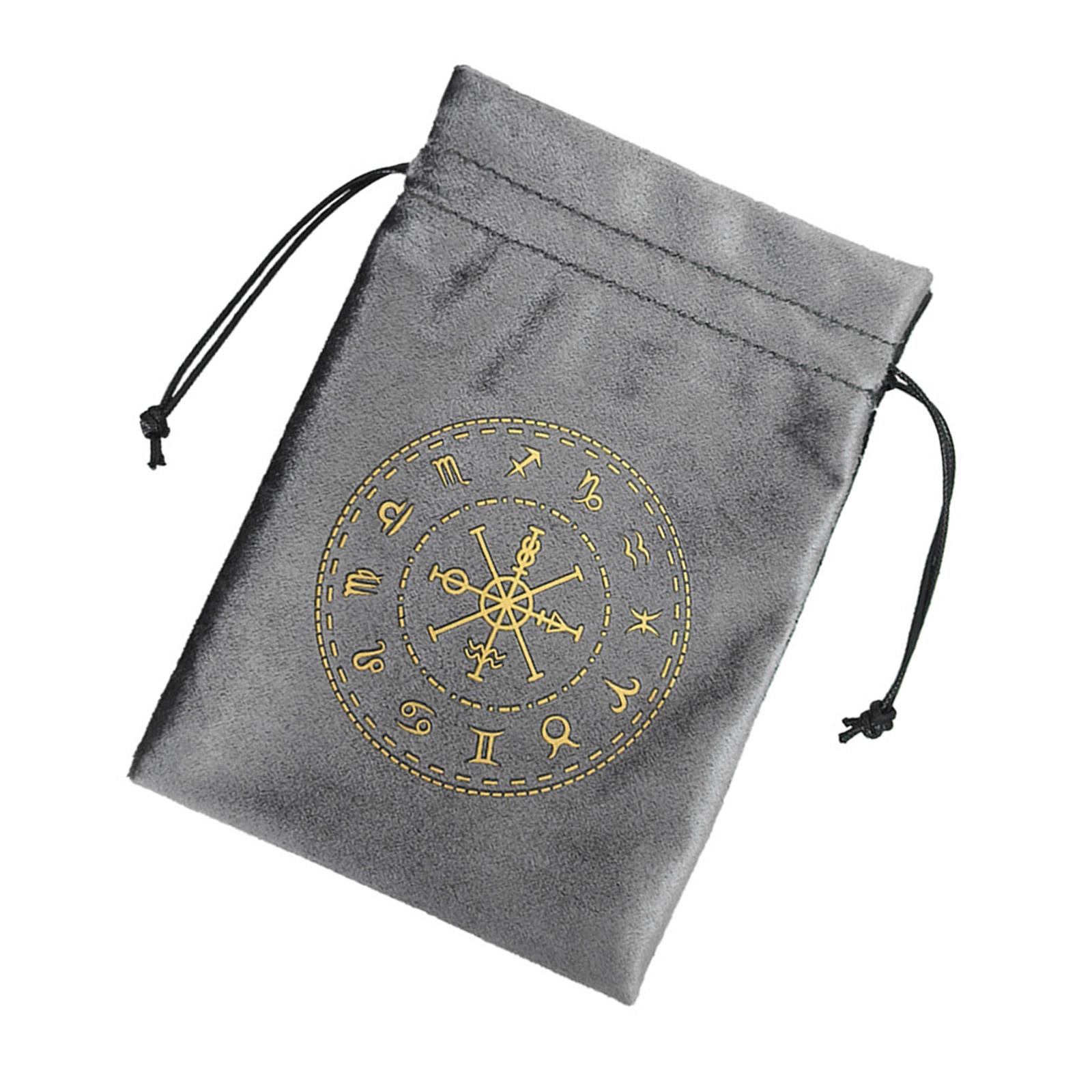 

Карты для настольных игр Сумка-шнурок Карты Таро Бархатная сумка Мешочки для украшений Оракулы Органайзеры для карт Принадлежности для колдовства B