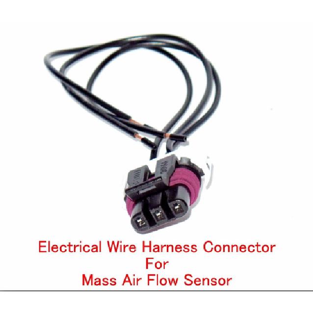 3 Blades Pigtail Connector Wire Harness of MASS Air flow Sensor MAS0187 Fits: GM