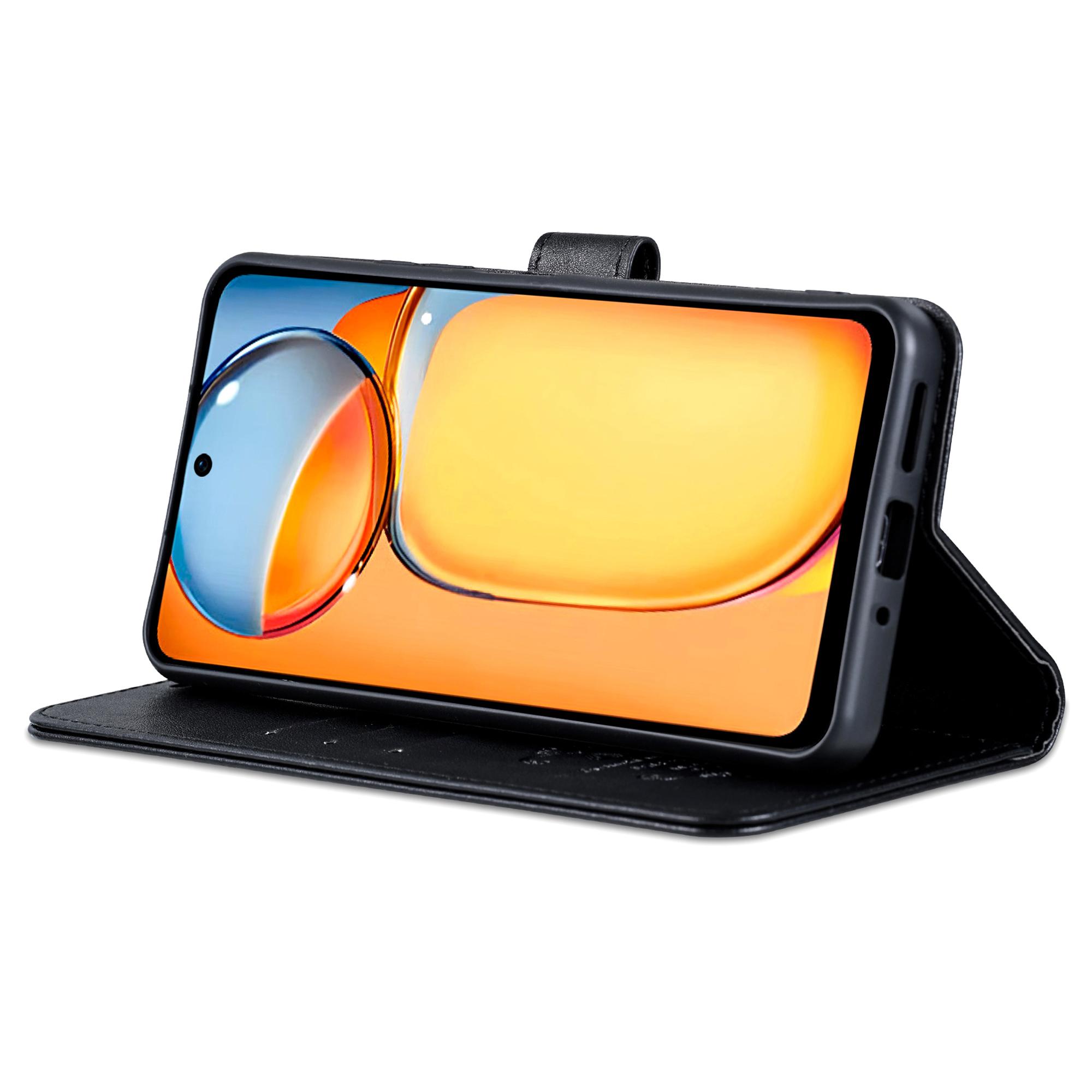 

AZNS For vivo Y300i 5G/Y39 5G Case Anti-Scratch PU Leather Stand Wallet Phone Cover Brown