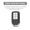 3 Buttons Silicone Car Fob Key Cover Protect Skin Case Holder for Honda Fit City Greiz Jazz XRV Venzel HRV CRV Remote Keychain