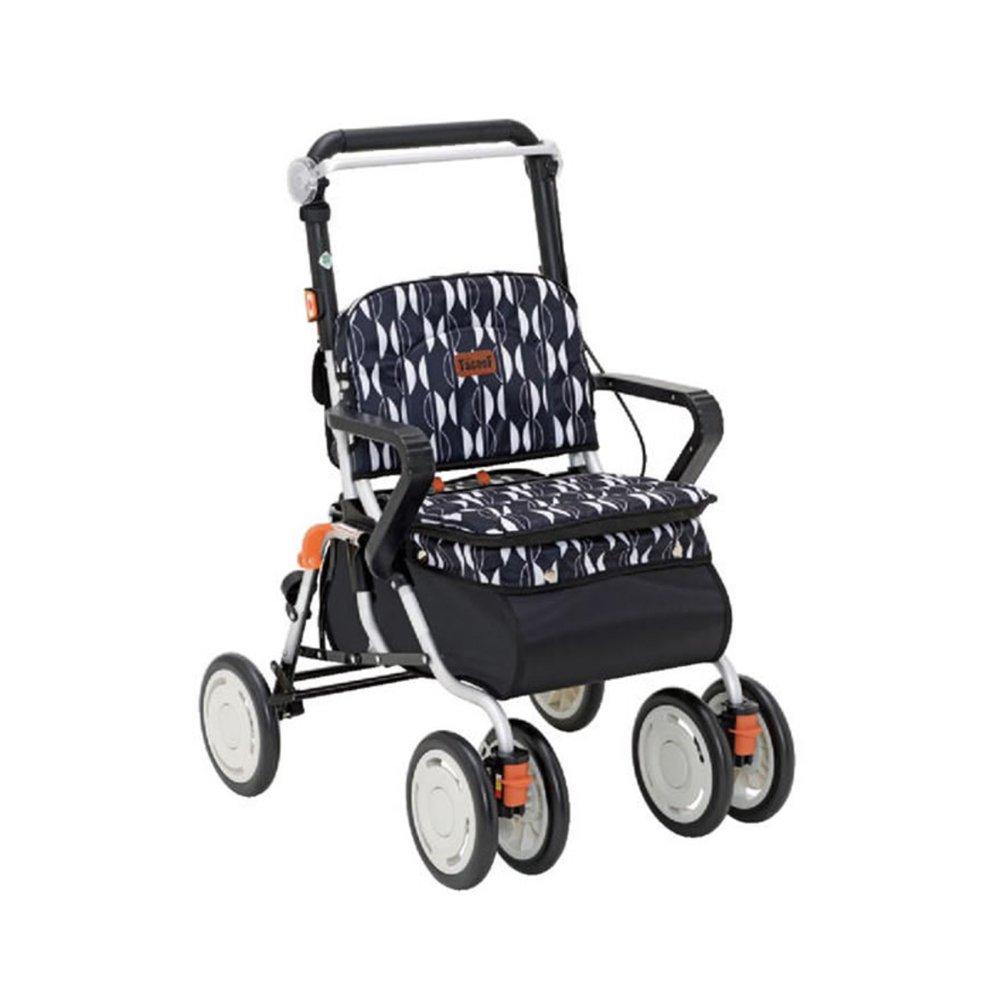 Kowa Seisakusho TacaoF Recolty II Scandinavian Pattern Silver Car Black/SLT10-BK