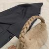 Twist Braid Armpit Plush Bag Cute Simple Niche Design High-level Sense of Large Capacity with a Girl