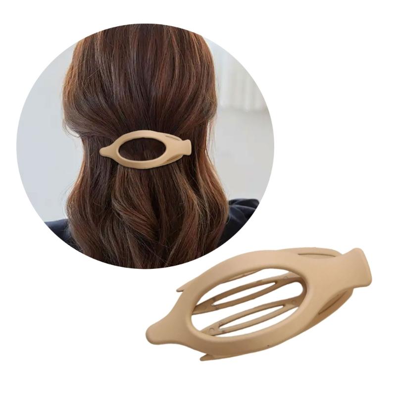 Stylish Plastic Resin Hair Claw For Different Hairstyles Lightweight Hair Accessory For Daily Use And Special Event