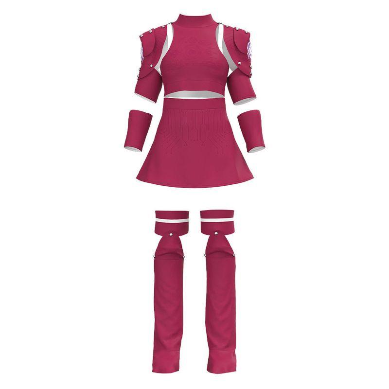 Megan 2.0 Cosplay Costume M3Gan Main Character's Same Style Mecha Battle Suit Dress Halloween Children's Cosplay Outfit