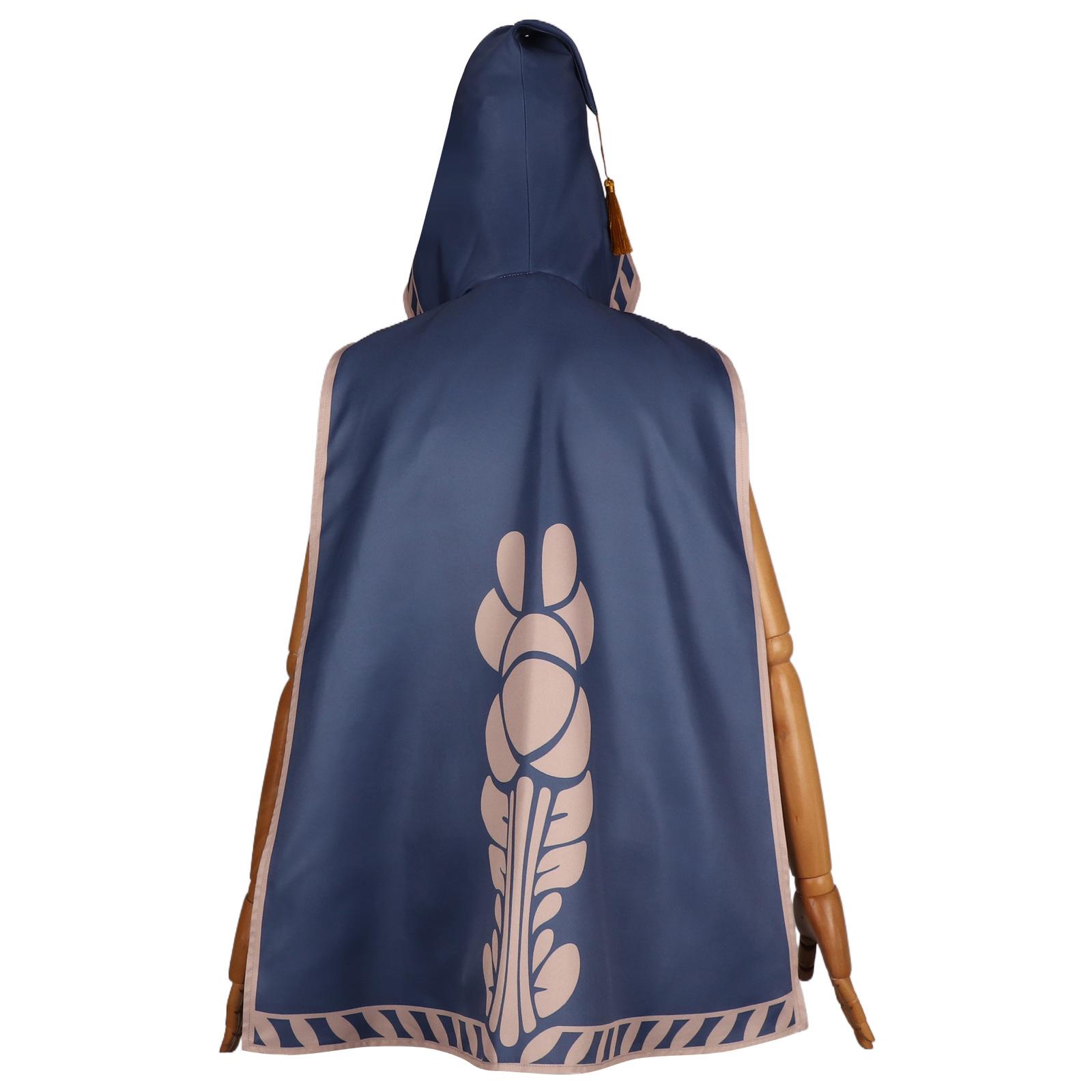 

Zelda: Плащ Костюм Косплей Линк и Принцесса Зельда Tears of the Kingdom Extra Large